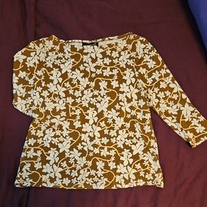 Fighting Eel Floral Top